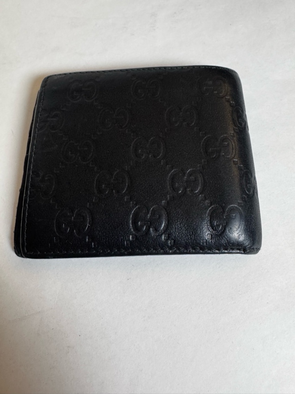 Gucci Guccissima Black Leather Wallet - Picture 5 of 9